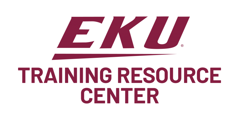 Eastern Kentucky University Training Resource Center Stacked Logo